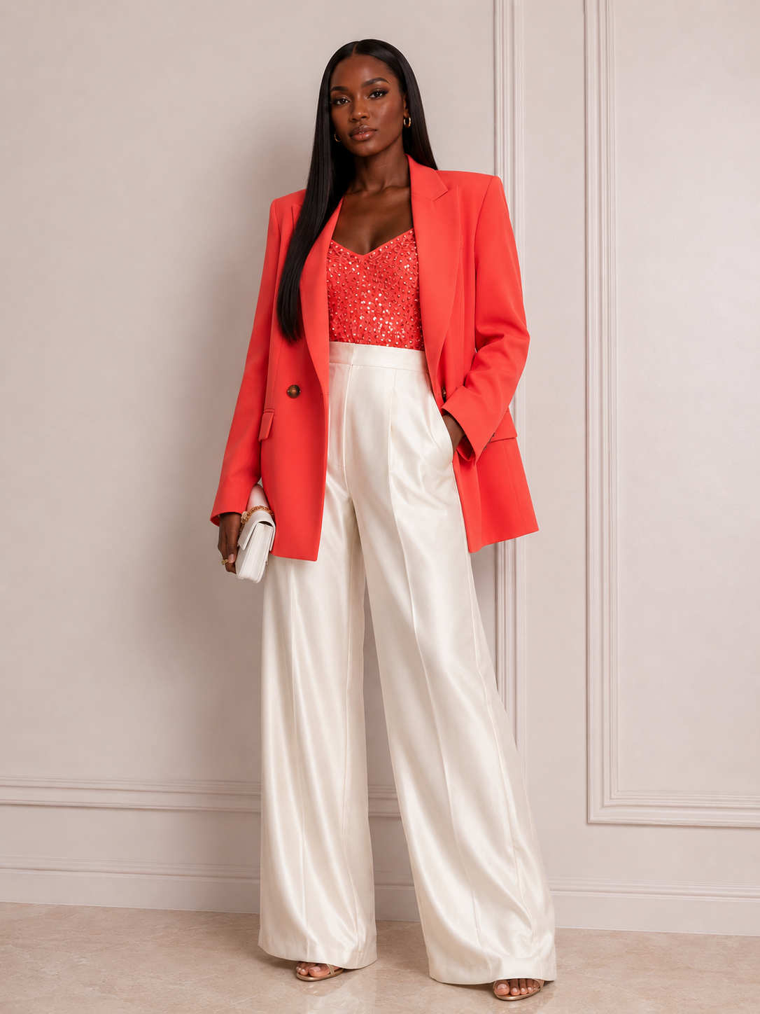 NEON ORANGE RIVER ISLAND BLAZER