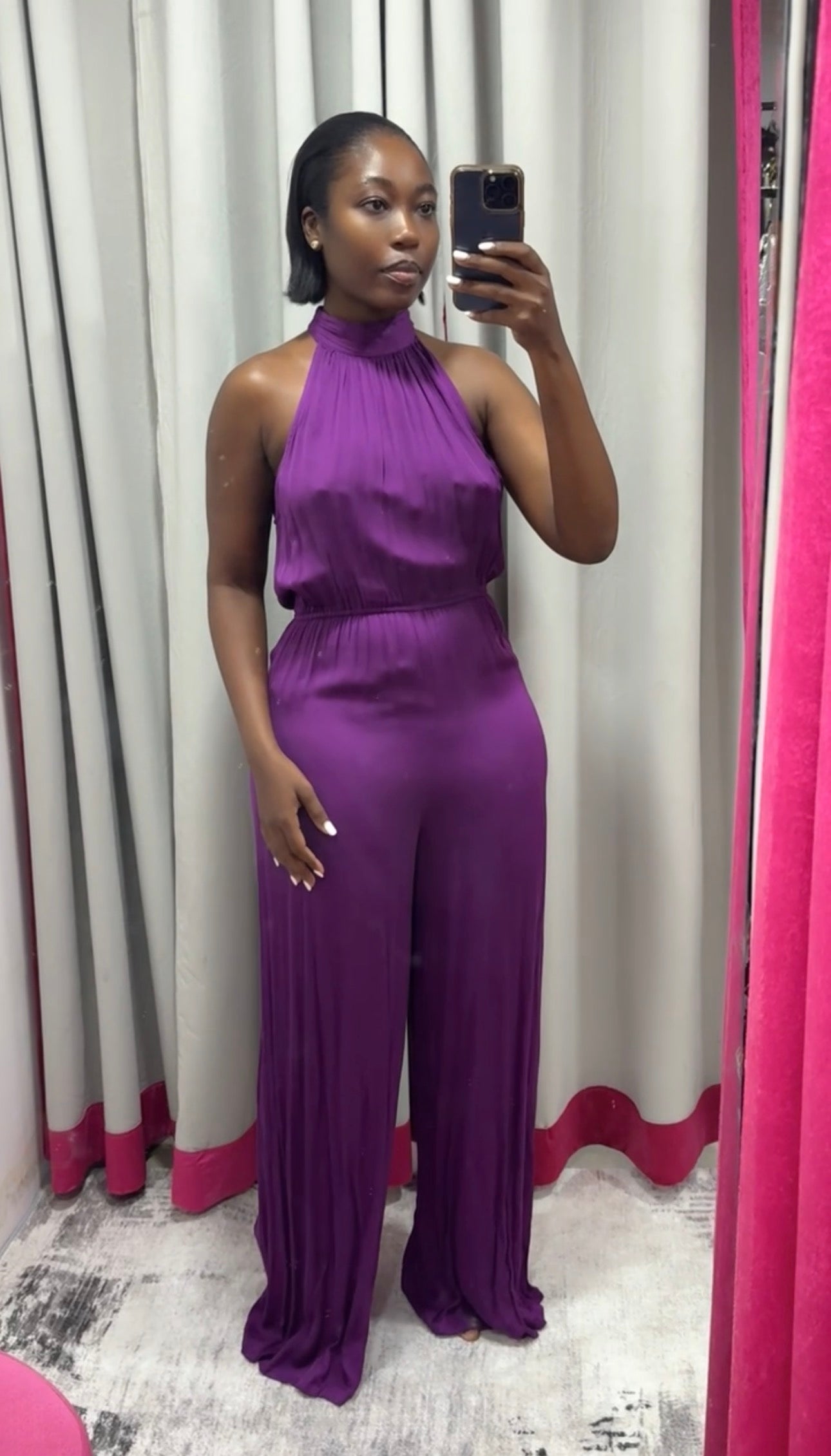 I Love H8 Halter Jumpsuit