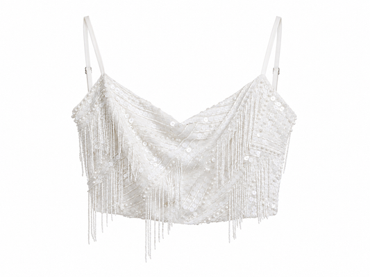 ASOS embellished CROP TOP
