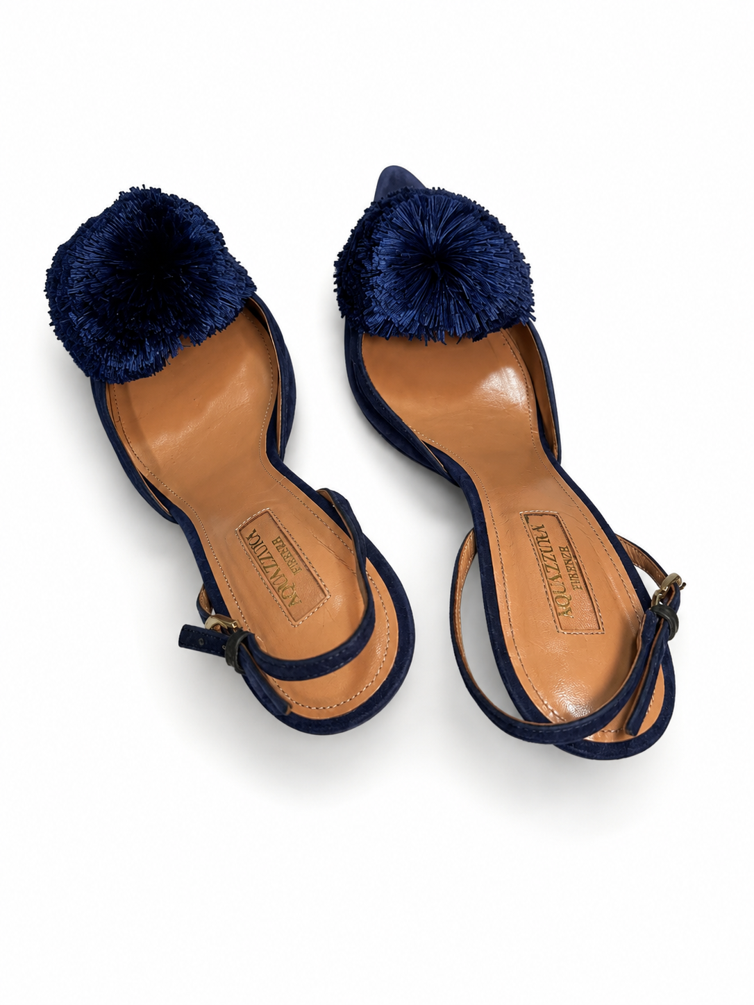 Aquazzura Powder Puff Slingback Pumps