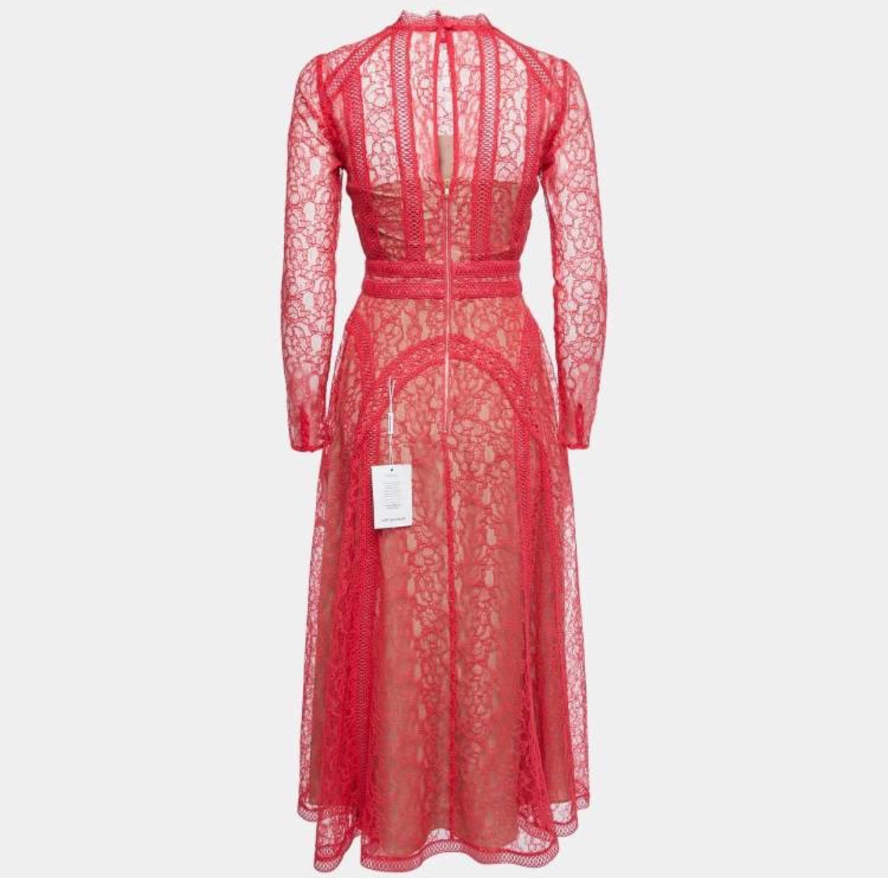 Self Portrait lace panel dress
