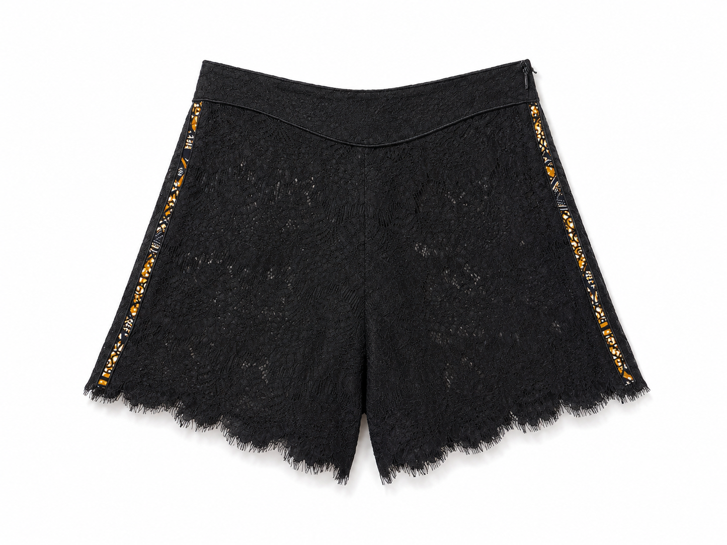 BLACK B'VENAJ LACE CO-ORD SET