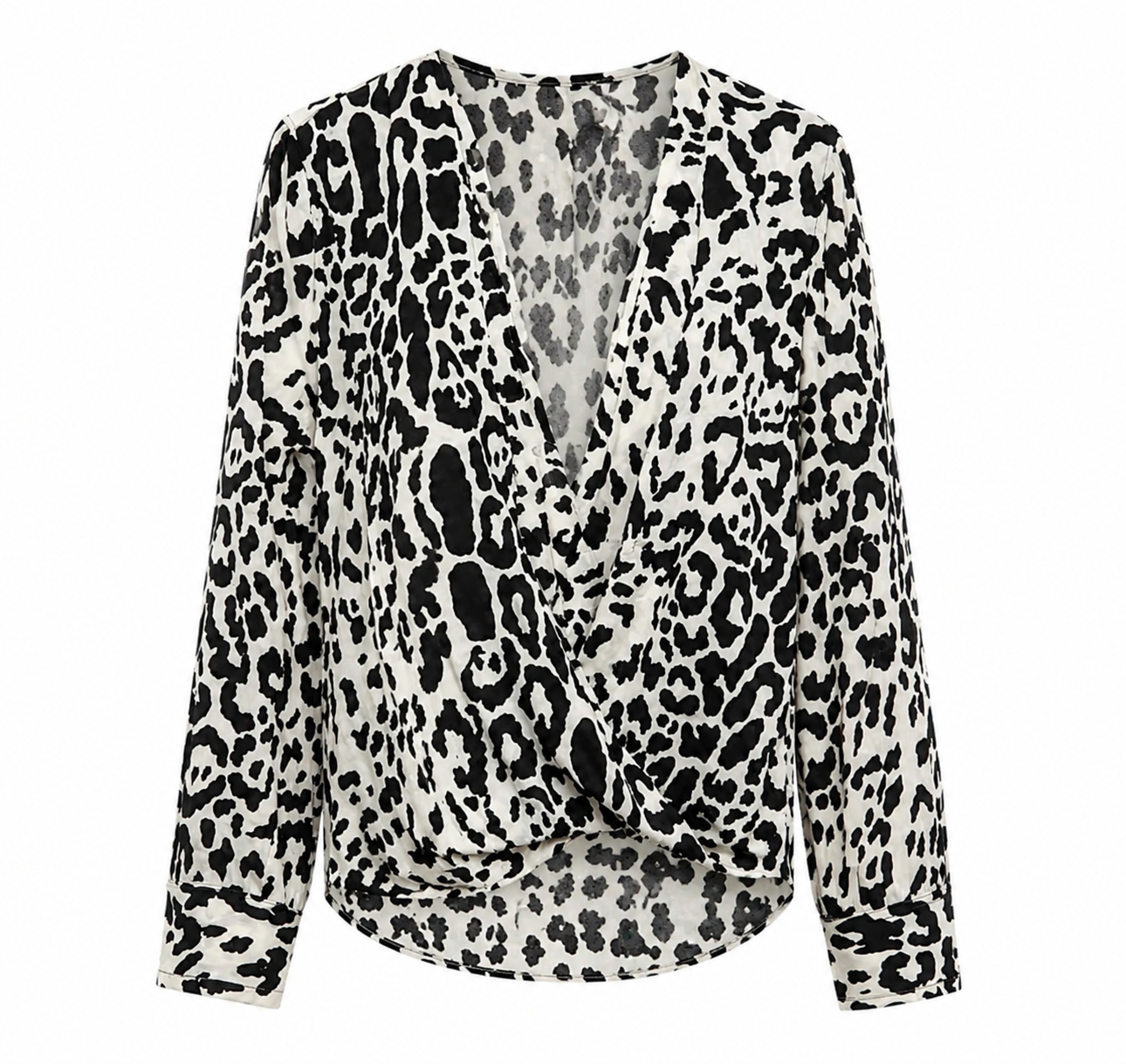 Wild Side Cowl Blouse