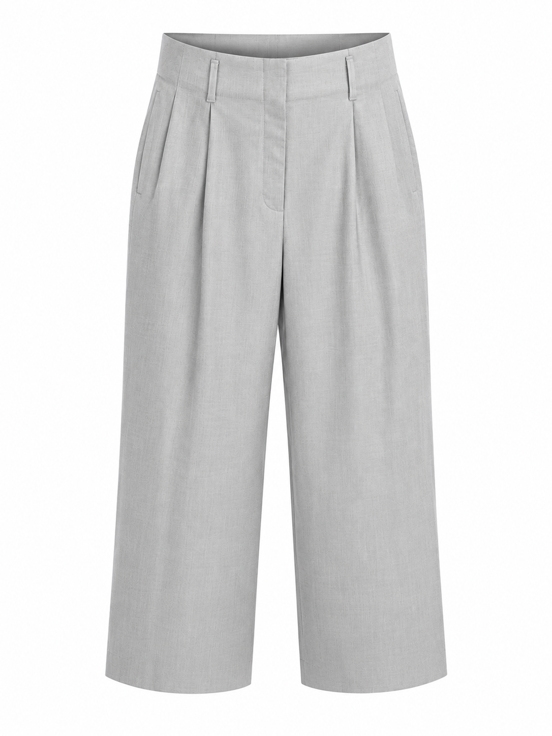 GREY LINEN TROUSERS