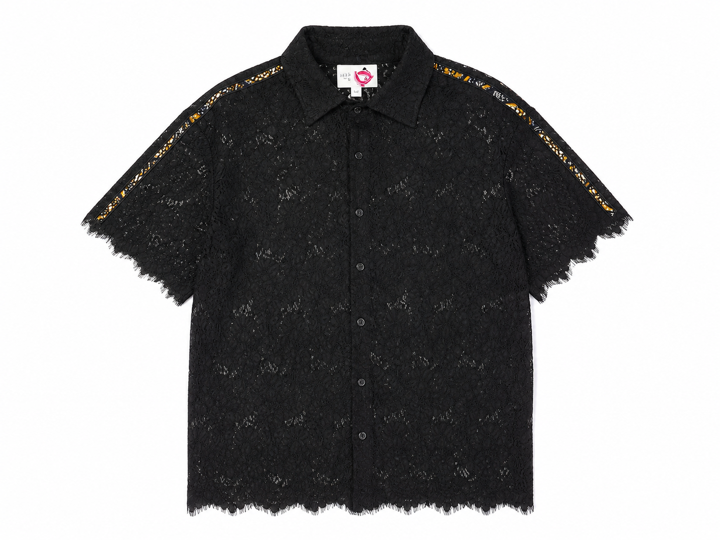 BLACK B'VENAJ LACE CO-ORD SET