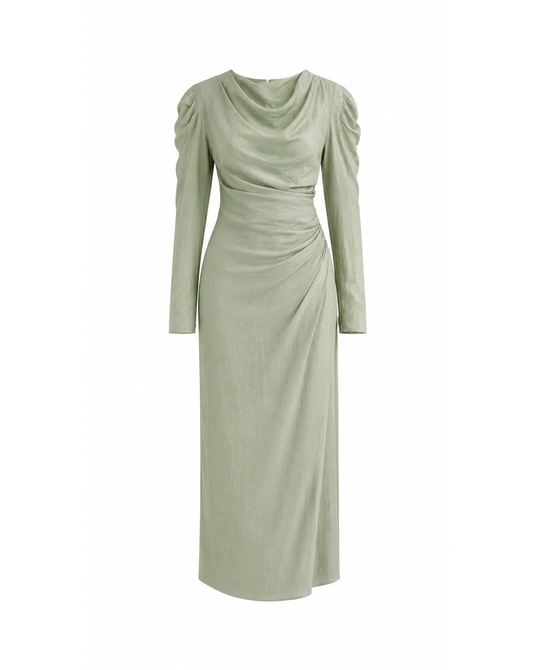 ASOS Sage Draped Midi Dress