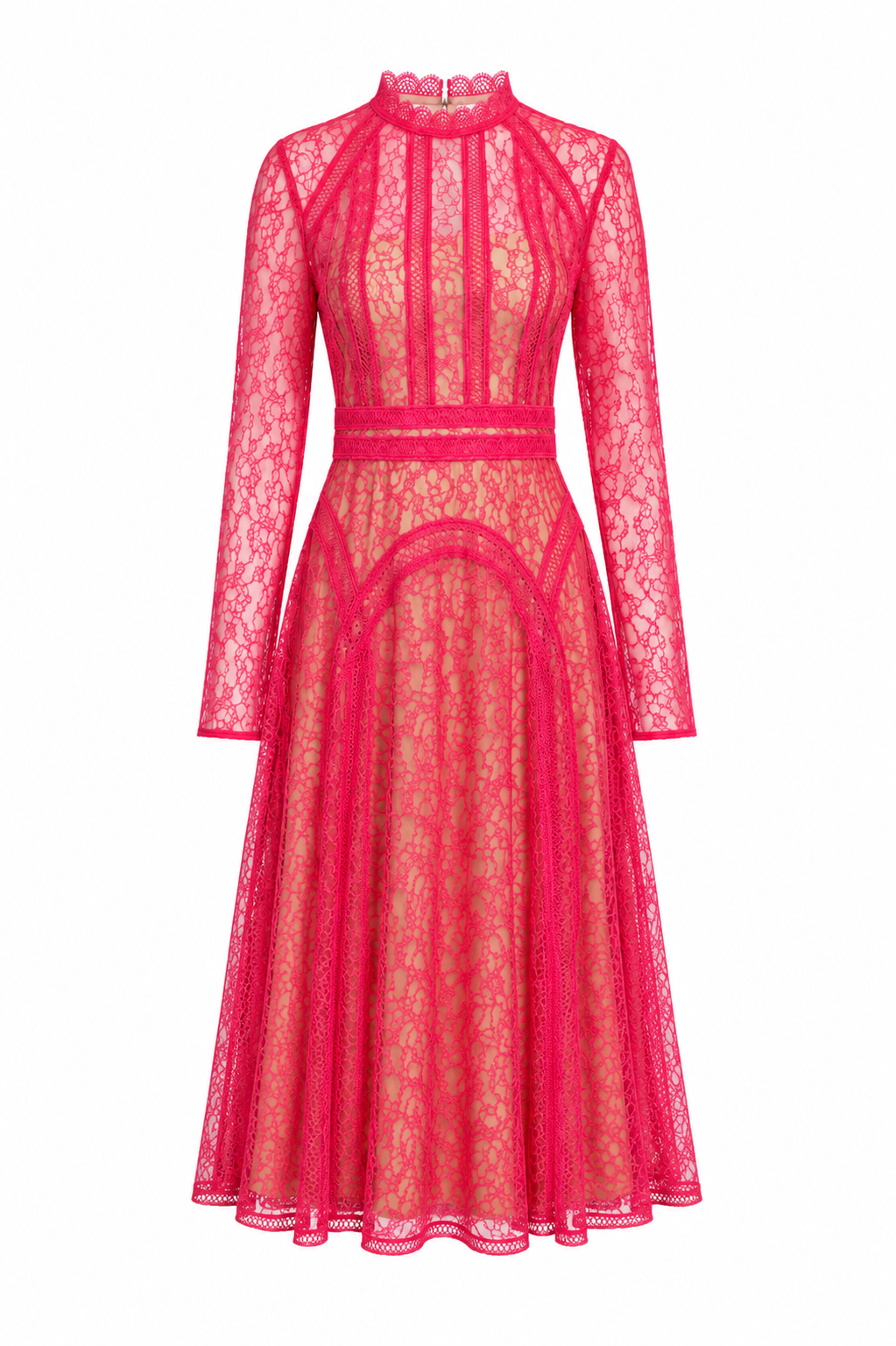Self Portrait lace panel dress