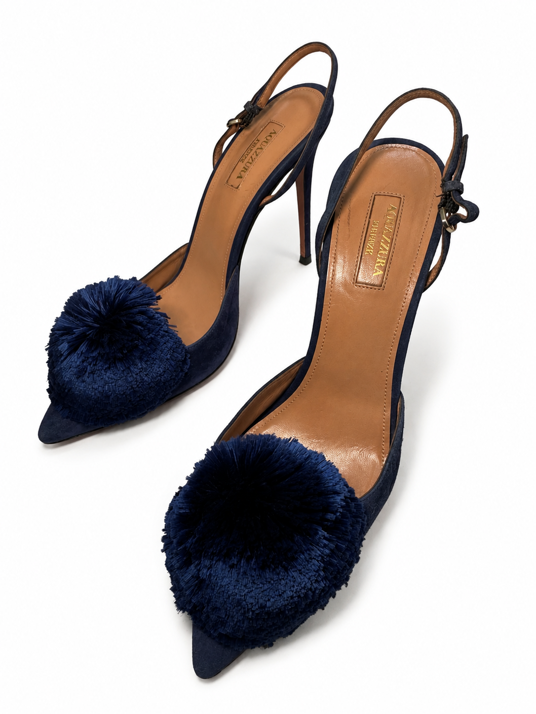 Aquazzura Powder Puff Slingback Pumps