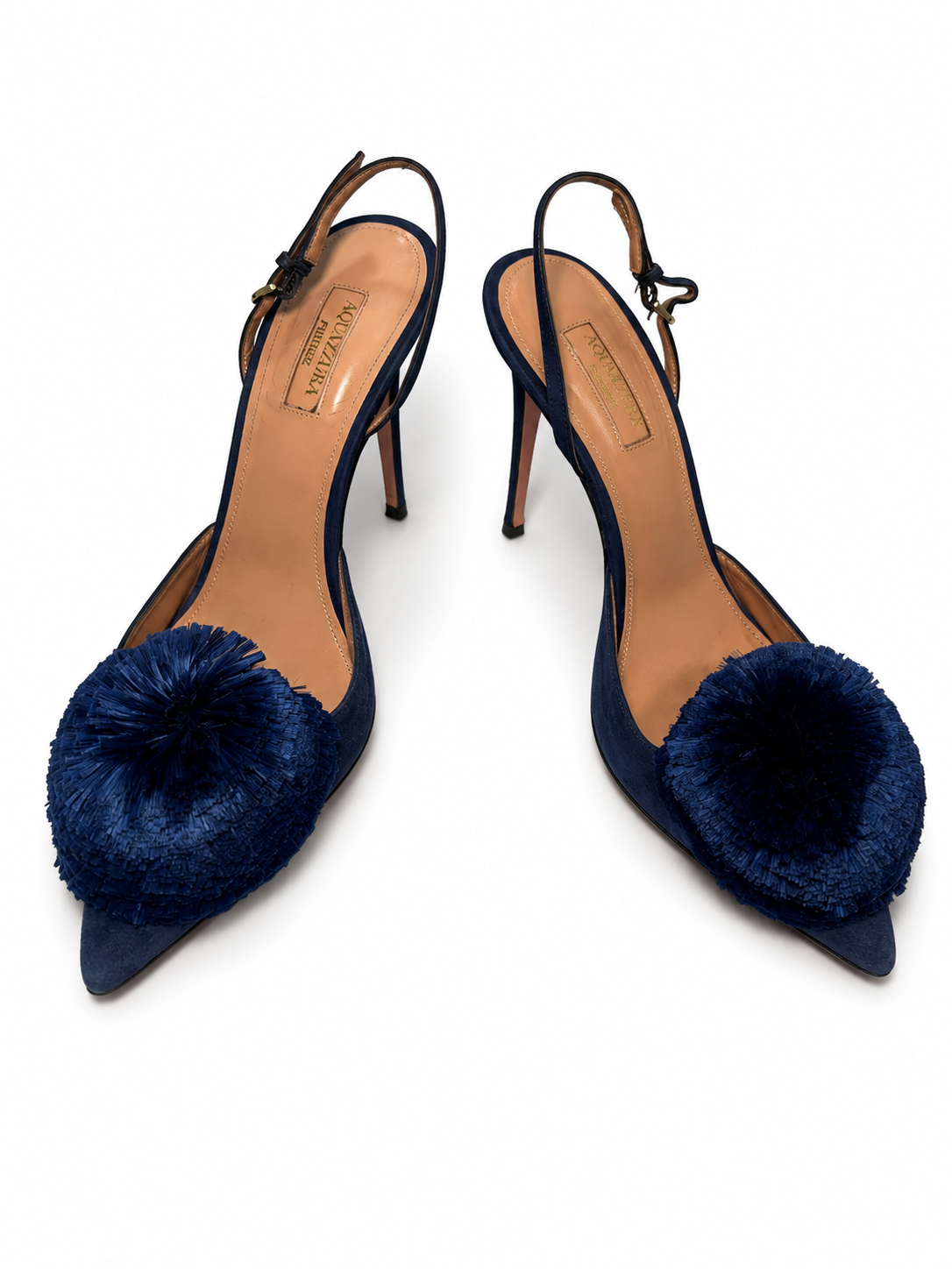 Aquazzura Powder Puff Slingback Pumps
