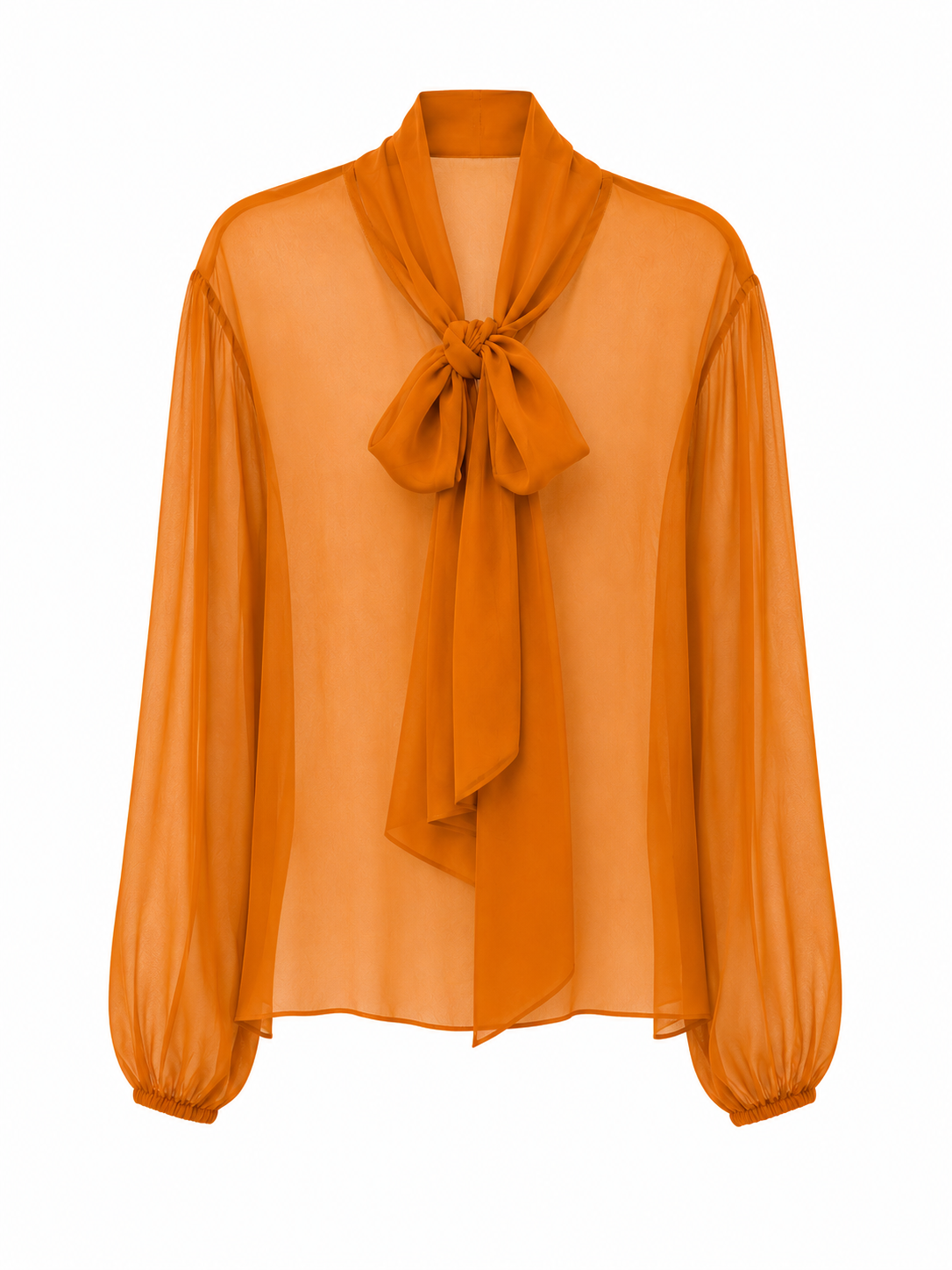 February by Serwaa tie neck blouse