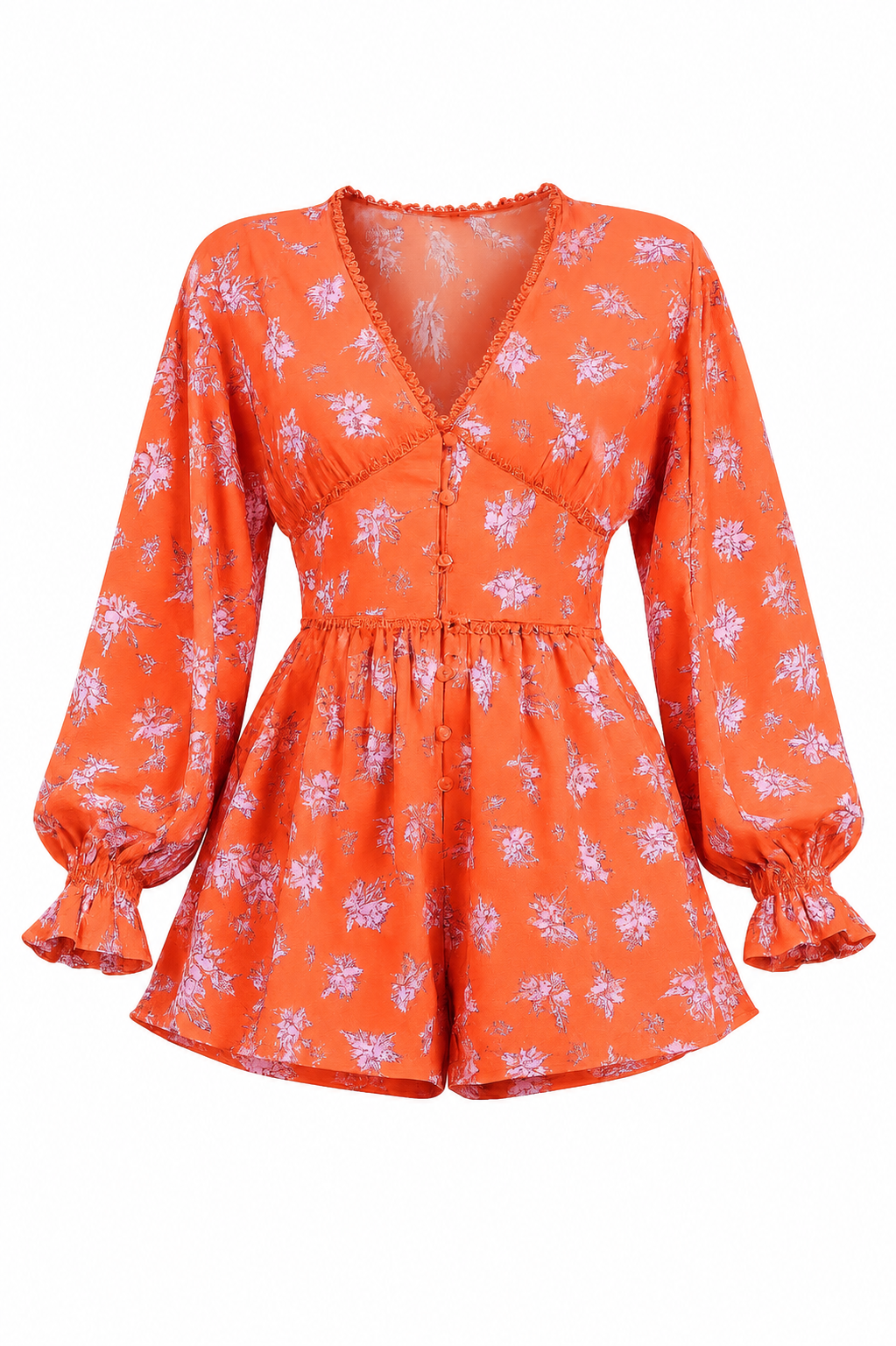 ASOS floral playsuit