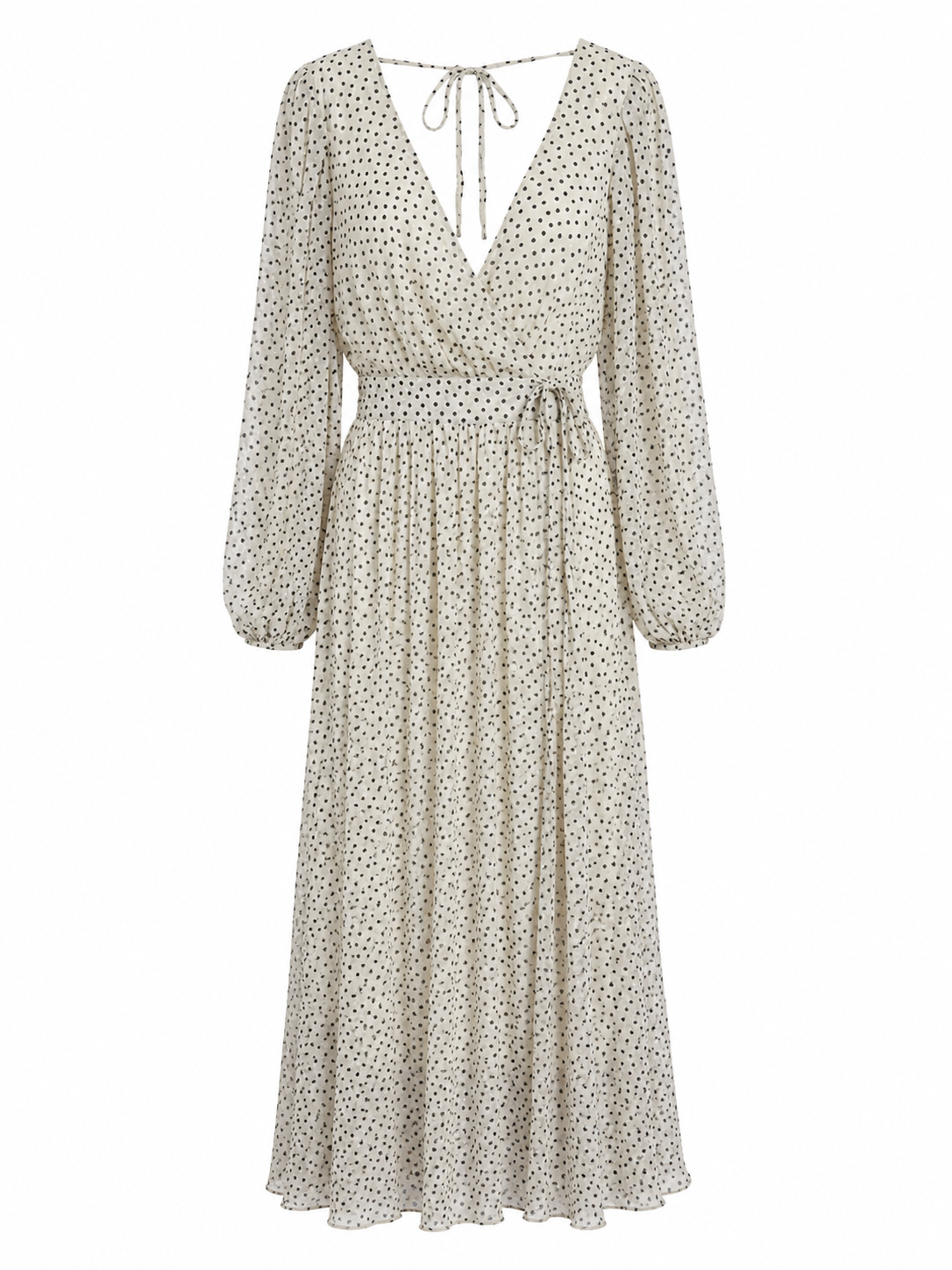 Polkadot dream maxi dress