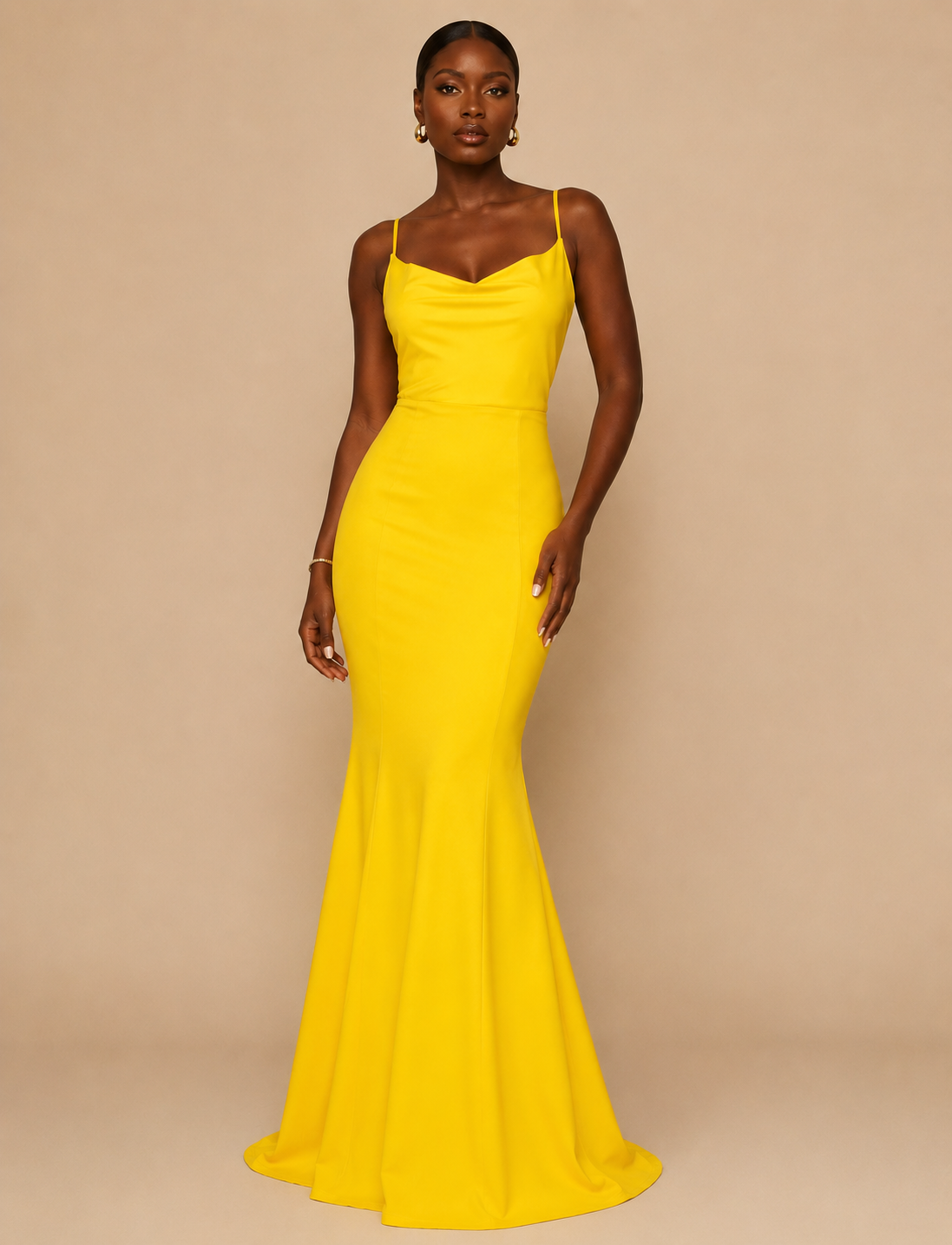 Lipsy Cowl maxi dress