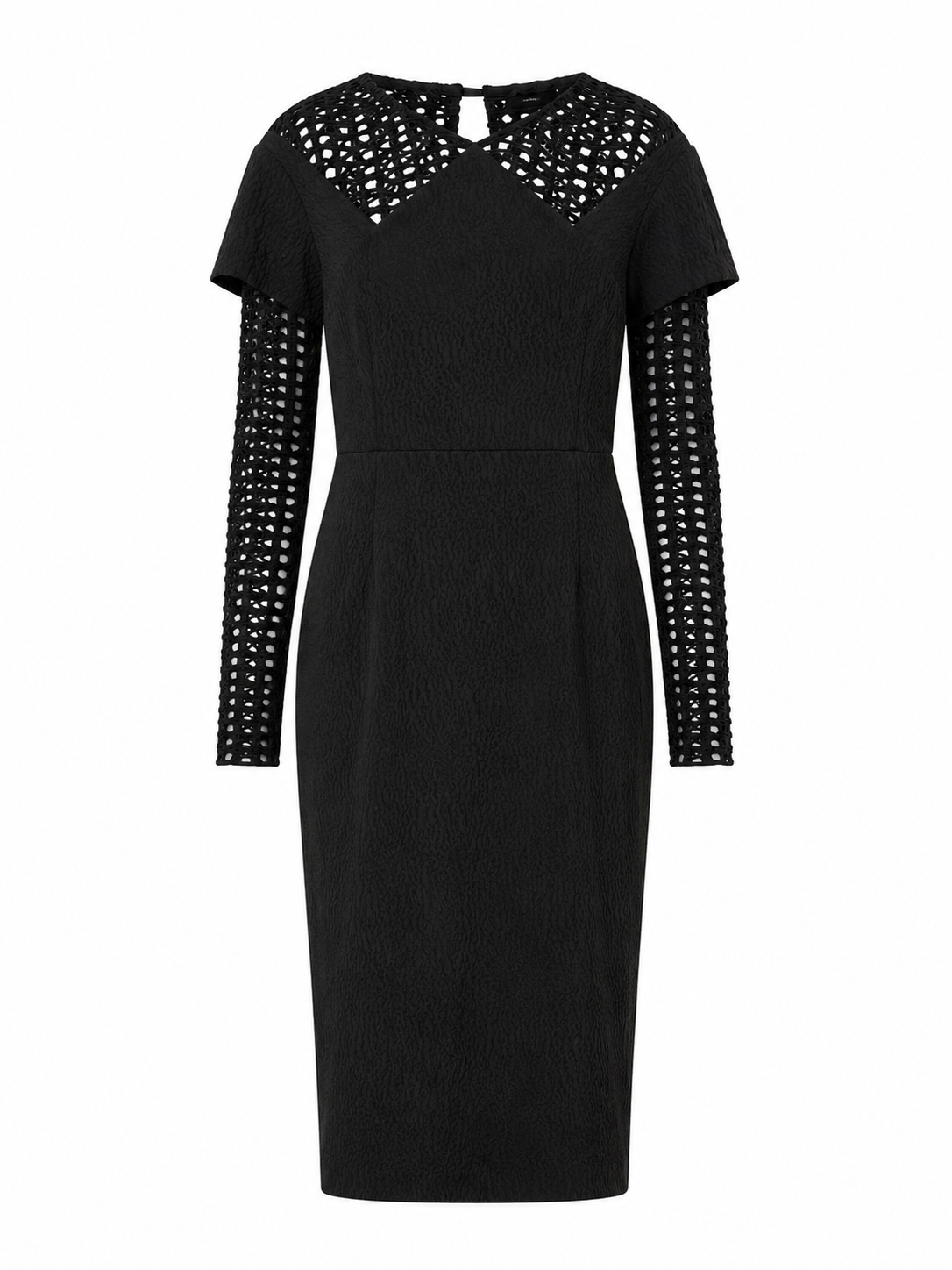 The lady maker long sleeve midi dress