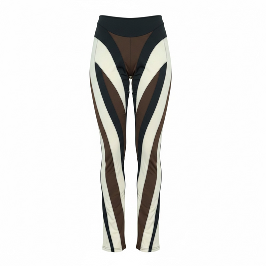 Colourblock STRIPED LEGGINGS