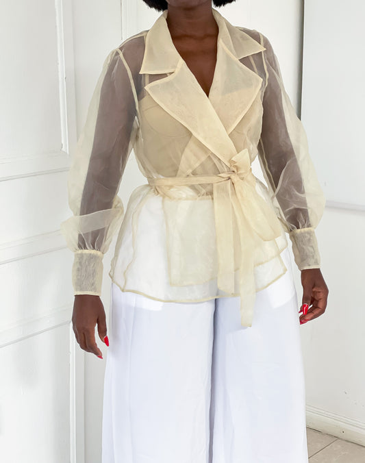NEW Asos organza jacket - NBW
