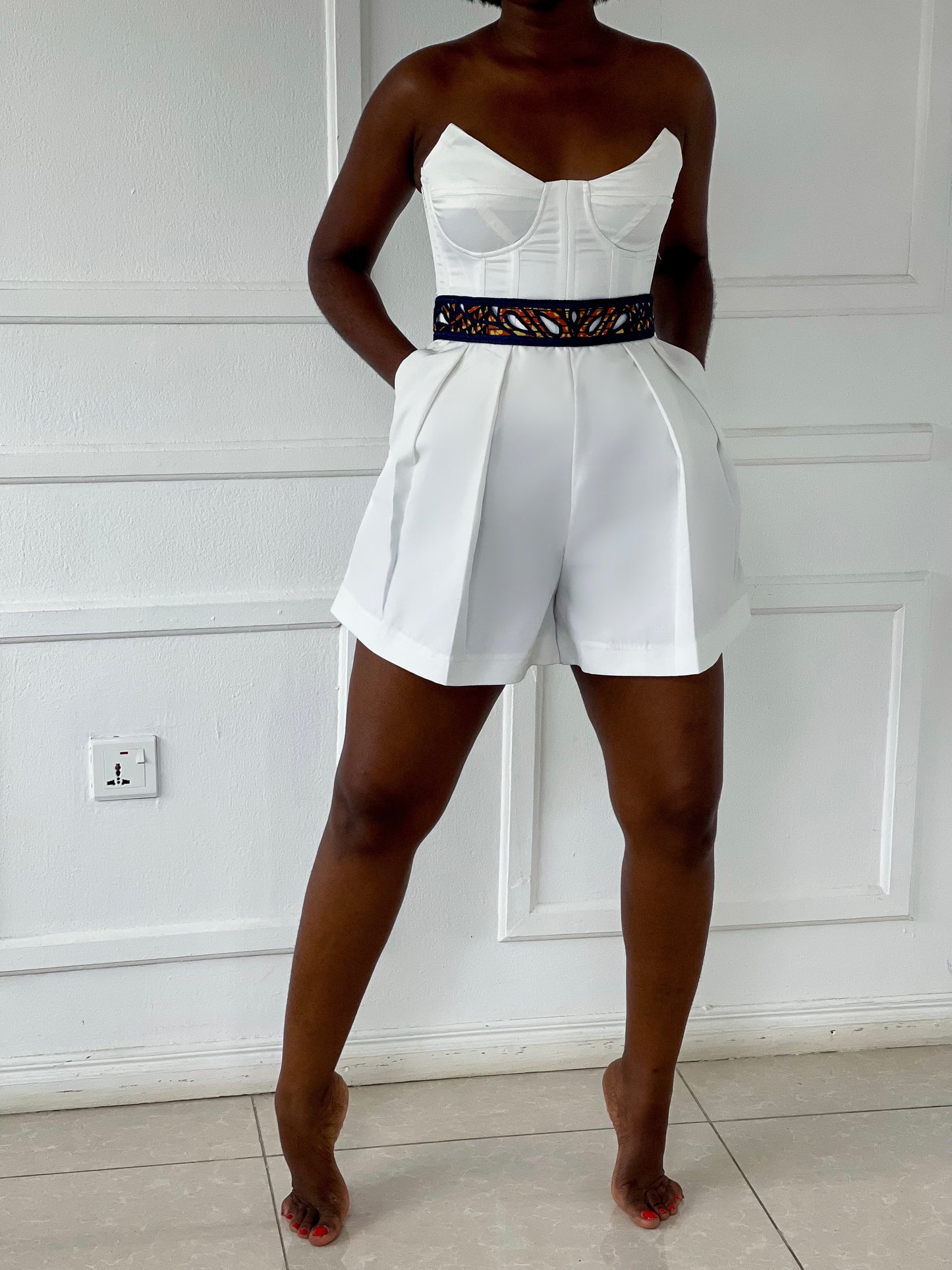 Christie Brown Tailored shorts - NBW