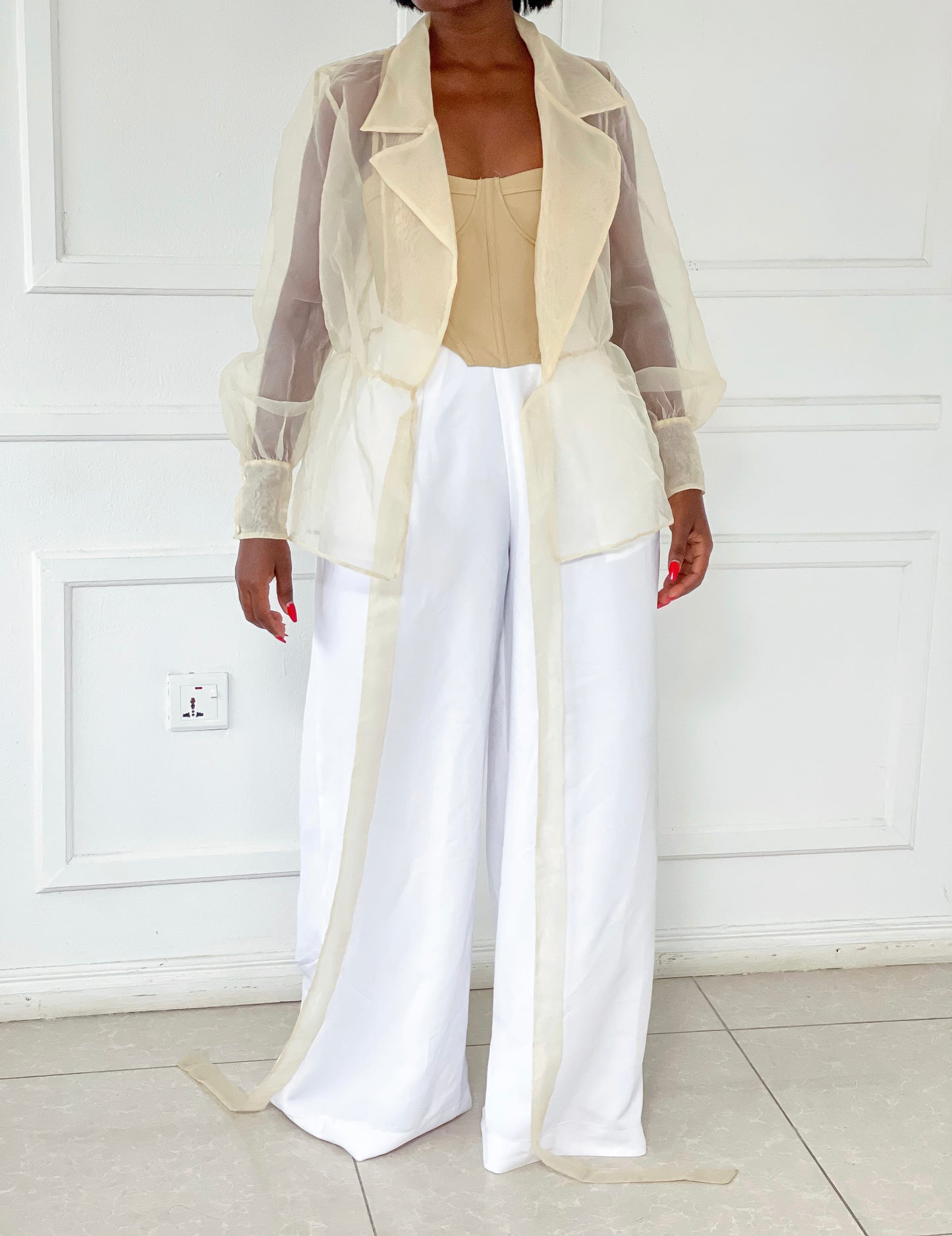 NEW Asos organza jacket - NBW