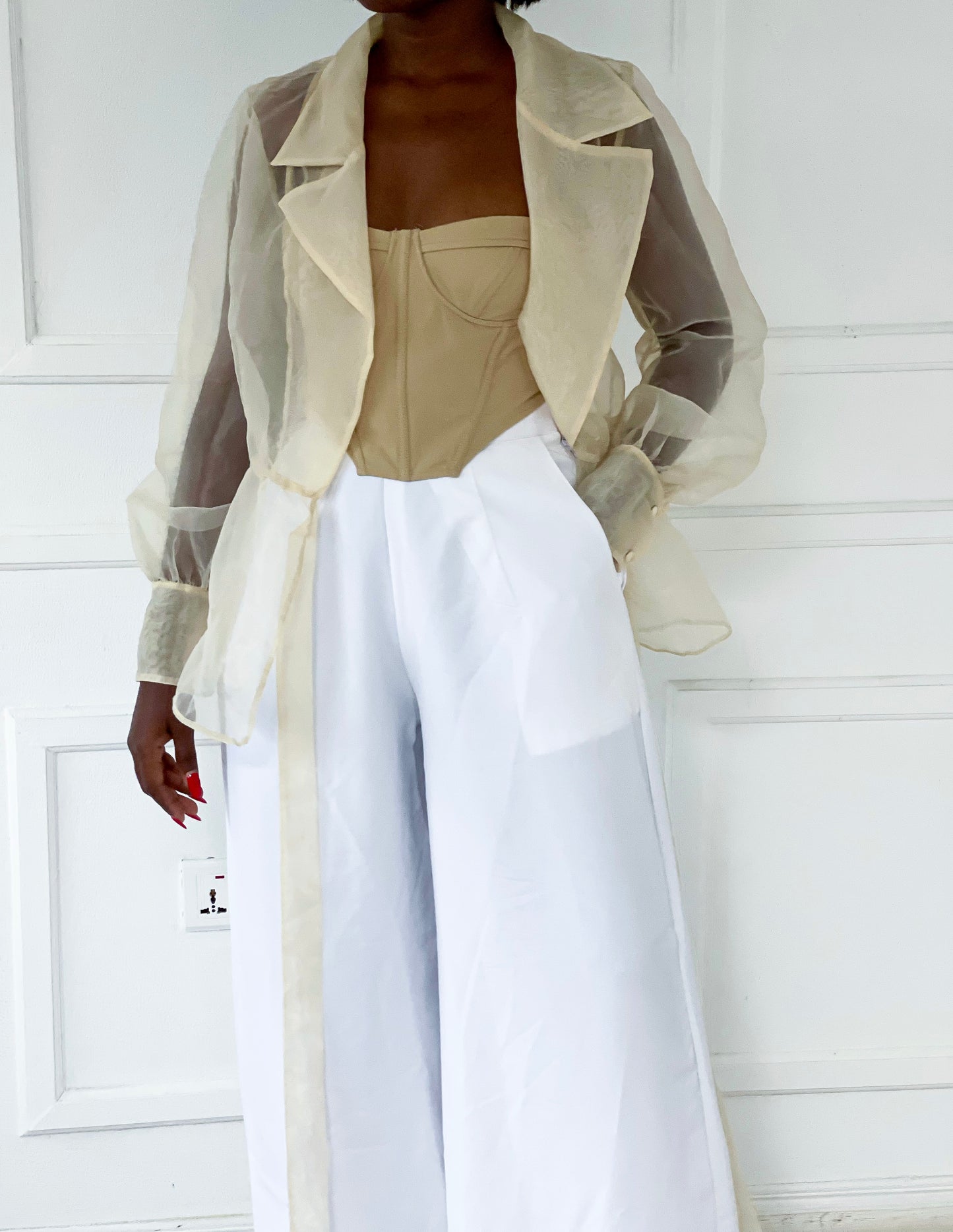 NEW Asos organza jacket - NBW