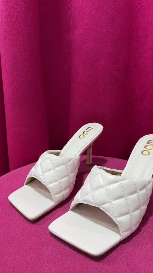 Quilted Ego Mulles (Brand New)
