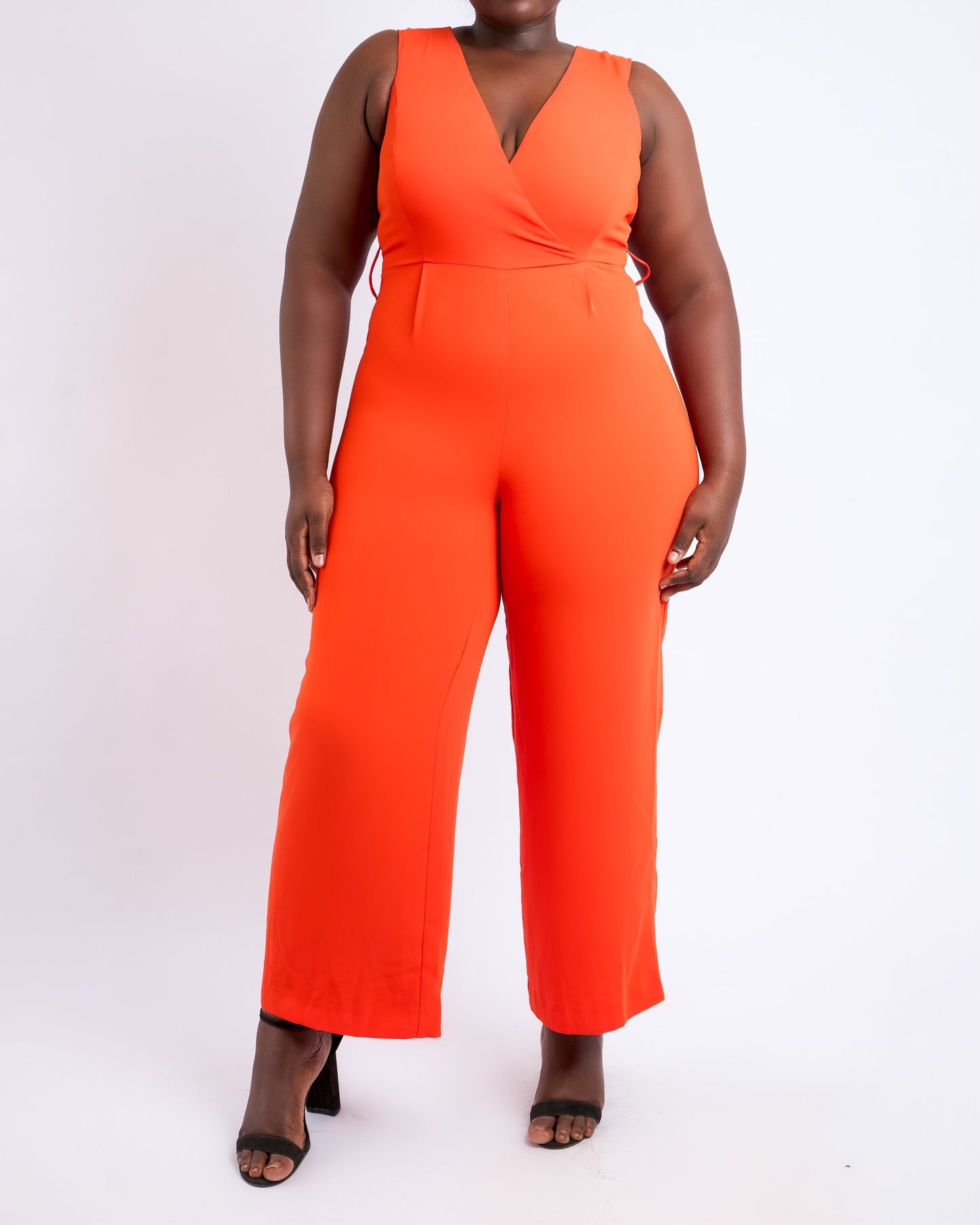 River Island Wrap Sleeveless Jumpsuit  (Brand New)