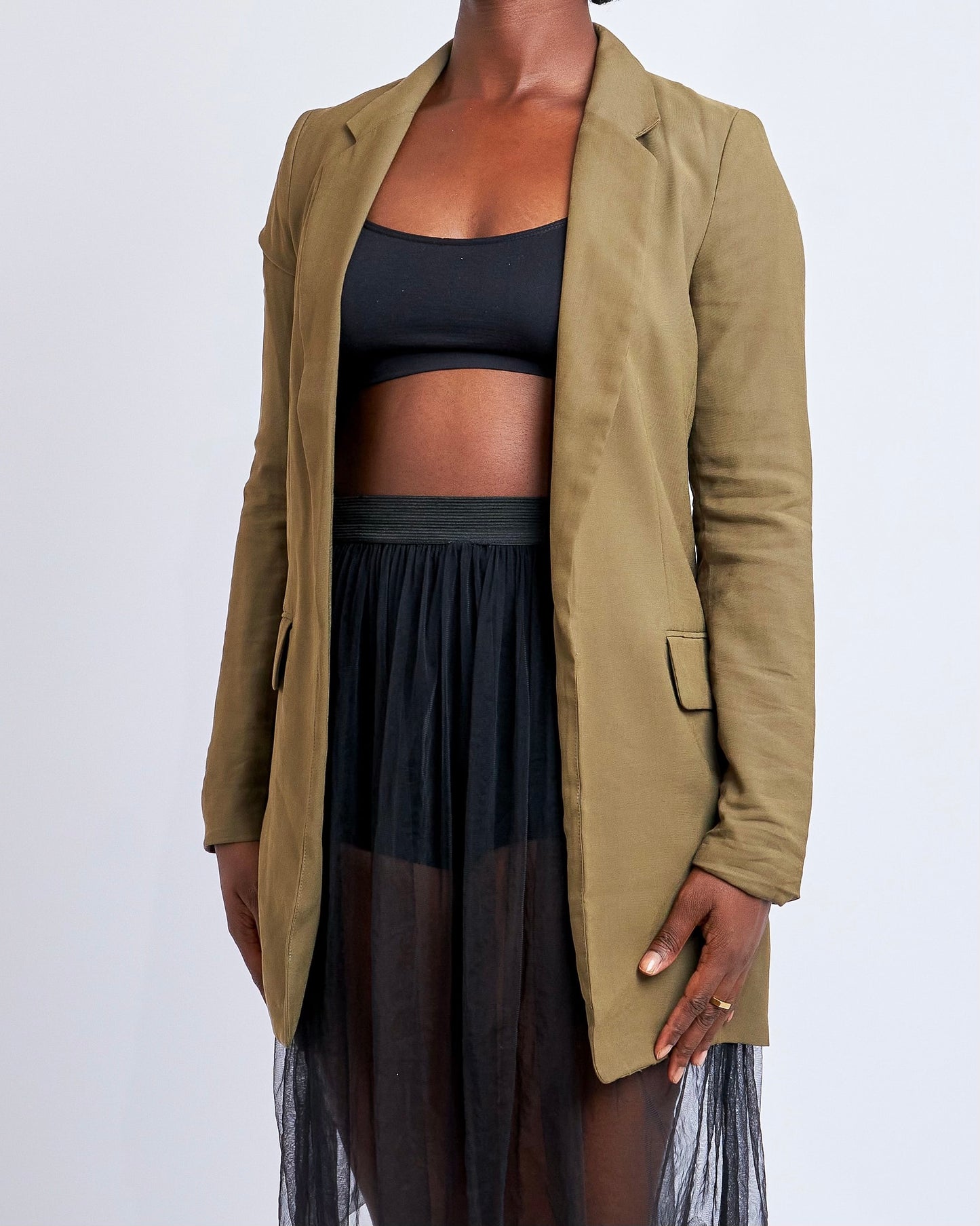 Longline Blazer