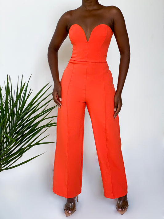 Rare London strapless jumpsuit - NBW