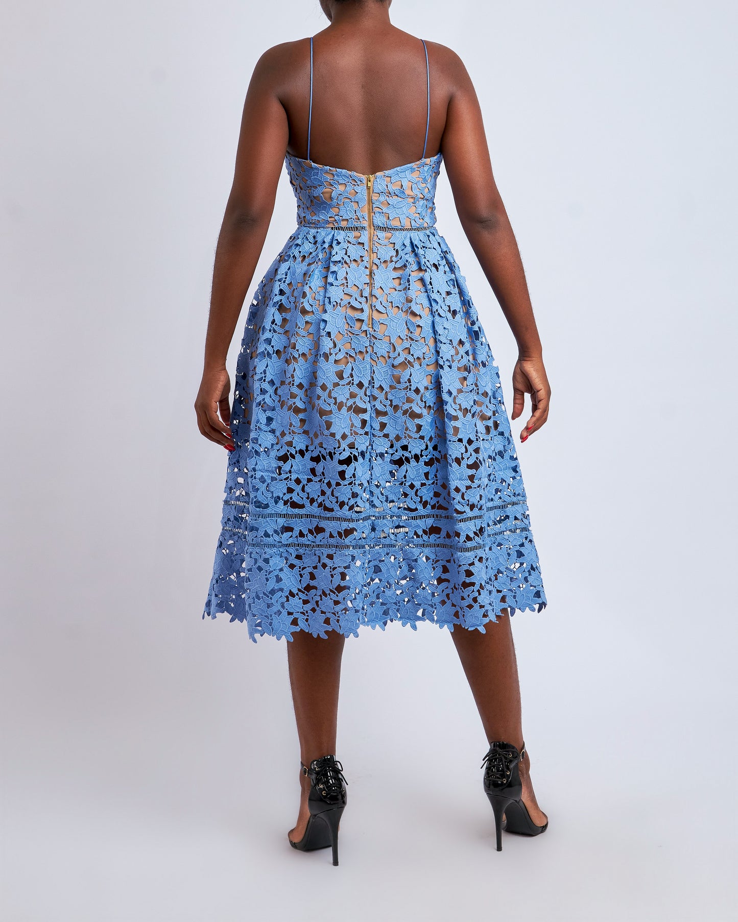 Self-Portrait midi Azaelea dress