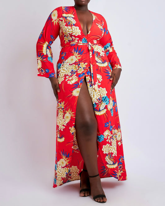 Kimono Pretty Little Thing Maxi dress