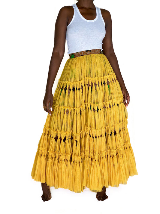 Christie Brown Tulle Skirt